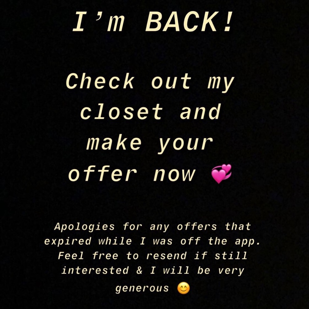 MAKE AN OFFER!
